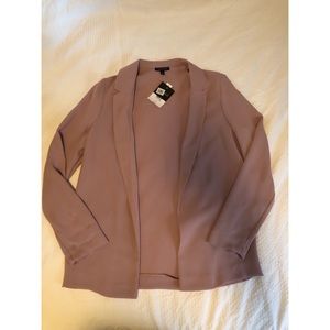 NWT Topshop Open Front Blazer